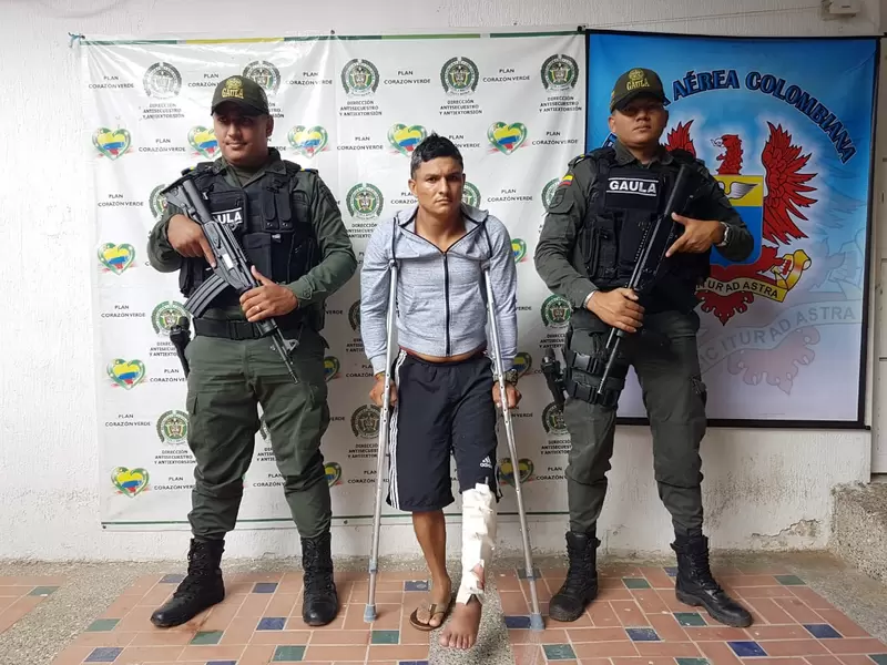 Capturado alias Picachù, a quien le atribuyen cerca de 10 asesesinatos.