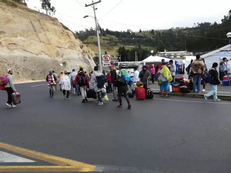 El paso de Venezolanos en la frontera entre Colombia y Ecuador, se agilizará con las militarizaciones que se implementaron por parte de Migración Colombia
