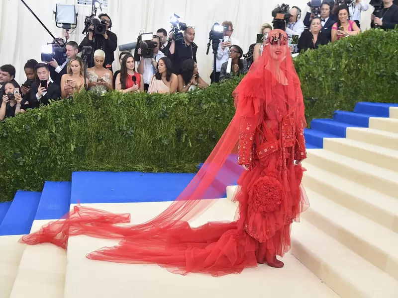 Vestidos extravagantes de las celebridades