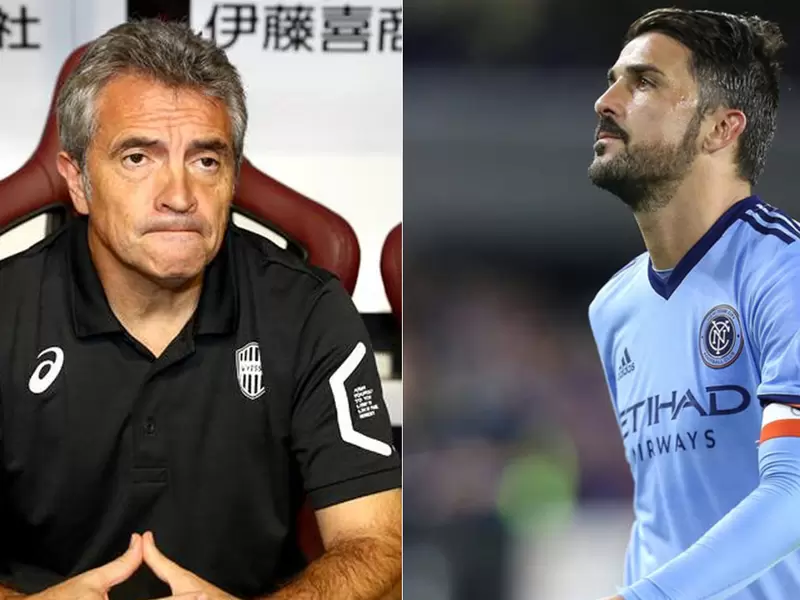 Juan Manuel Lillo y David Villa serán integrantes del Vissel Kobe