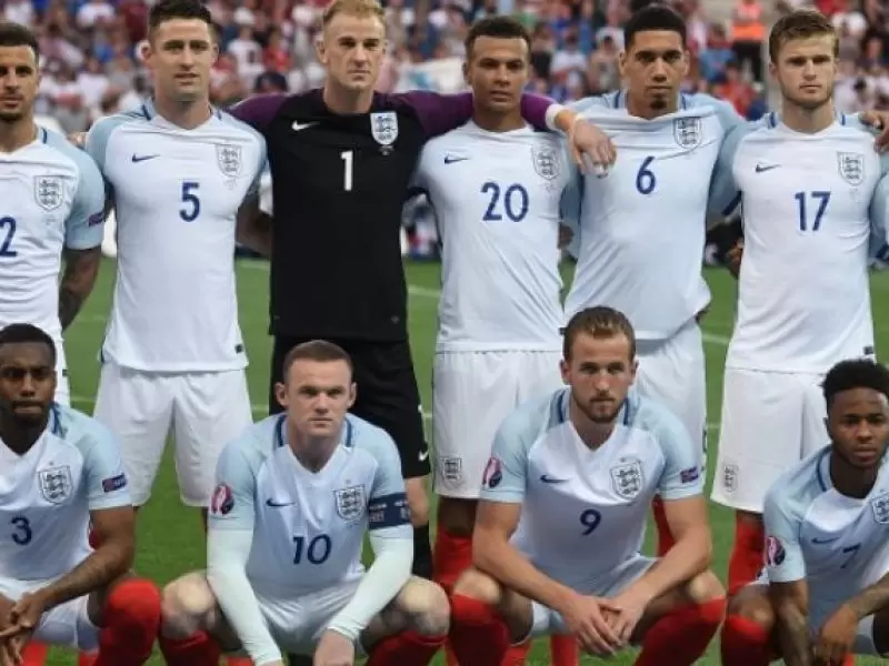 Wayne Rooney con la Selección de Inglaterra