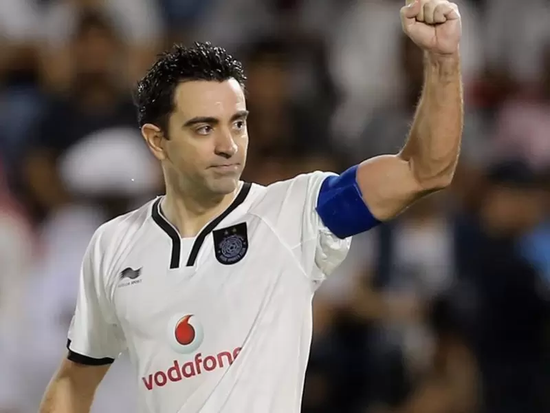Xavi Hernández, jugador del Al Sadd de Catar