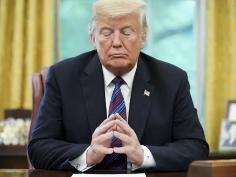 El presidente de Estados Unidos, Donald Trump