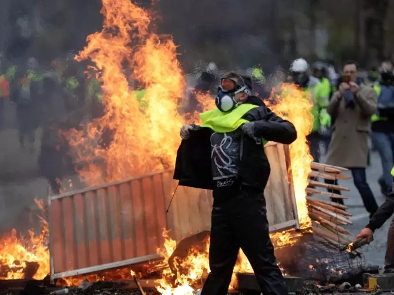 Francia protesta chalecos amarillos
