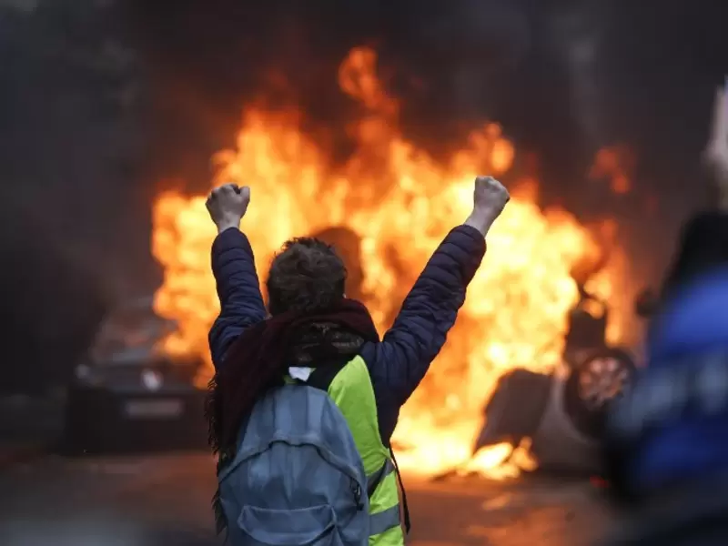 Protesta Francia Chalecos Amarillos