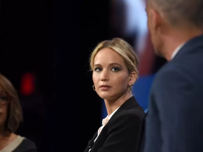 La actriz Jennifer Lawrence La actriz Jennifer Lawrence
