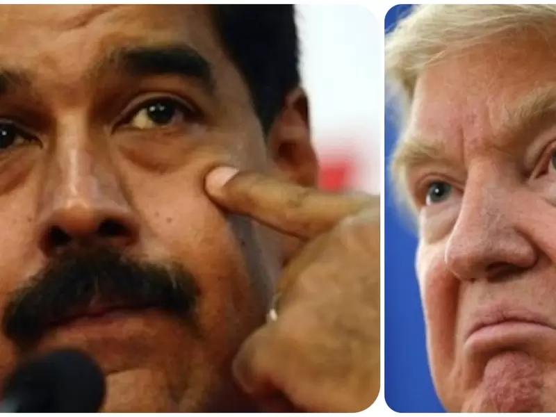 Nicolás Maduro y Donald Trump Nicolás Maduro y Donald Trump