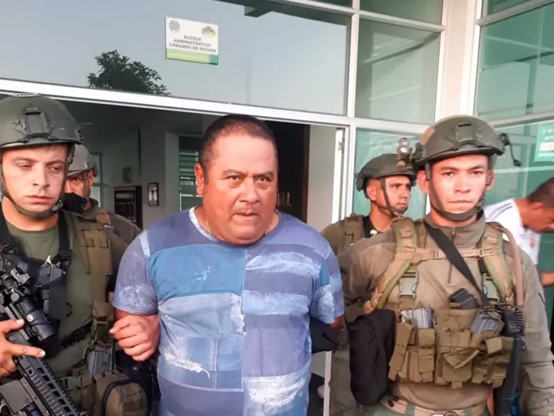 Captura de Palillo, hermano del máximo líder del Clan del Golfo