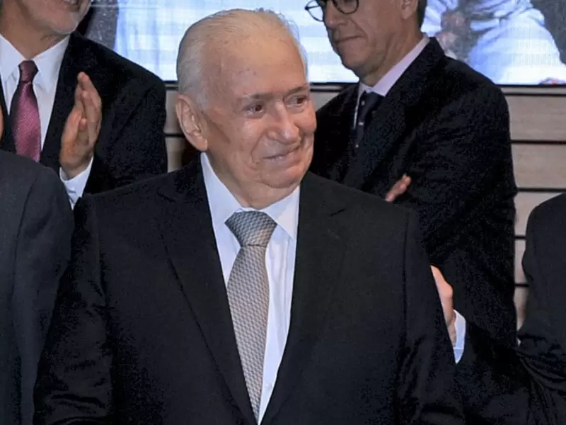 Expresidente Belisario Betancur.
