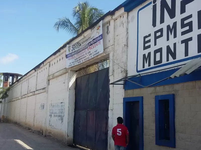La cárcel Las Mercedes de Monterìa. Alias Palillo, deberà responder por varios delitos.
