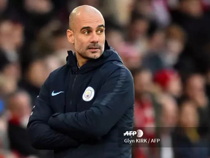 Josep Guardiola, técnico del Manchester City