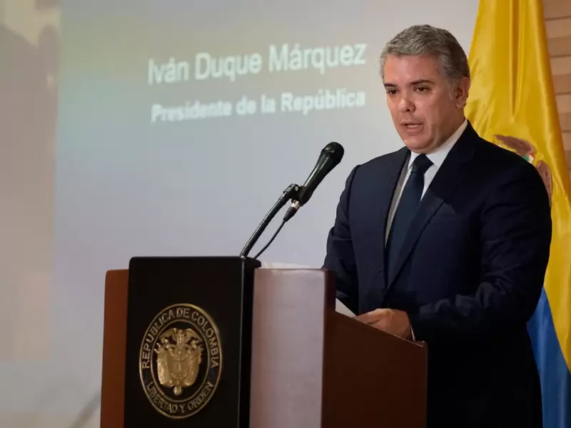 Iván Duque, presidente de la República