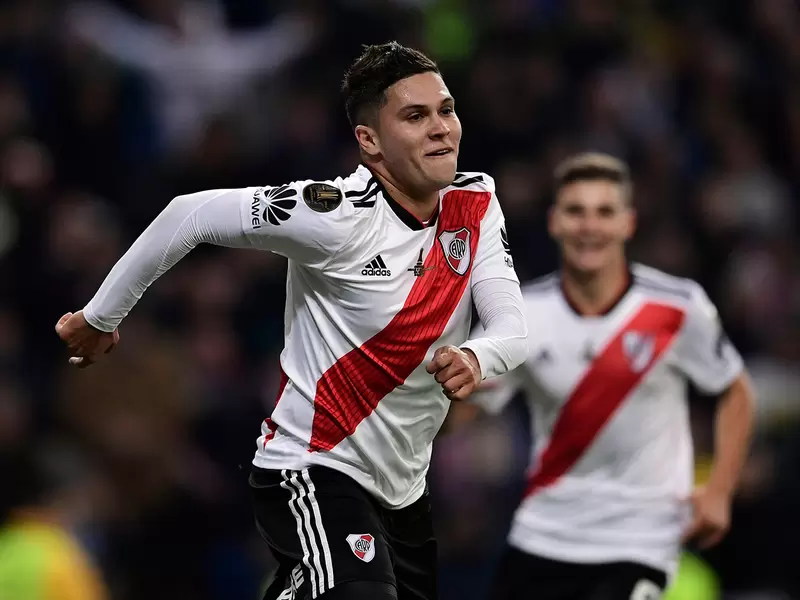Juan Fernando Quintero, delantero colombiano al servicio de River Plate