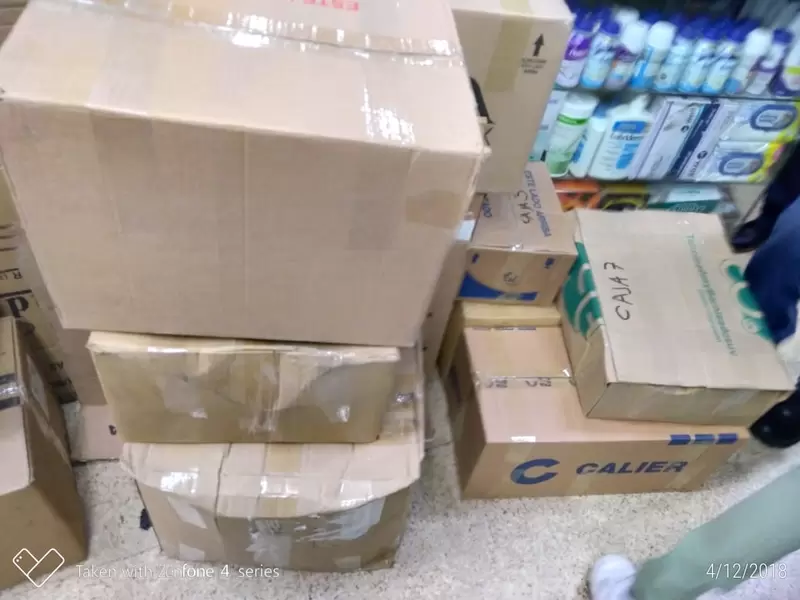Medicamentos decomisados