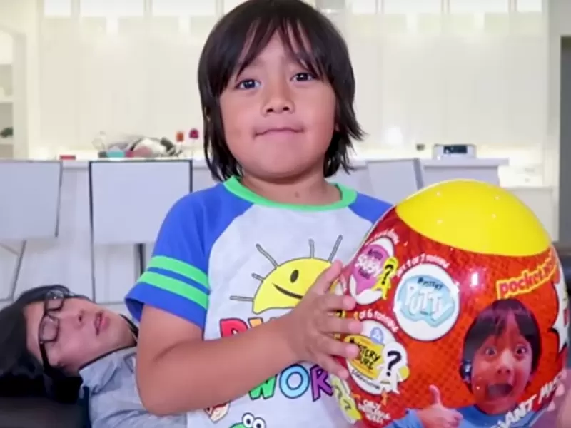 Ryan, famoso niño youtuber por su canal Ryan's Toy Review Ryan, famoso niño youtuber por su canal Ryan's Toy Review
