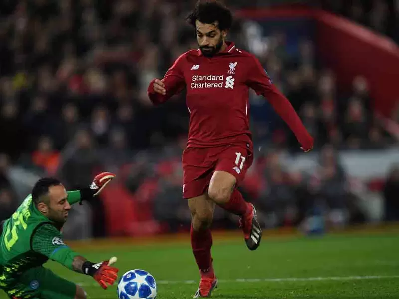David Ospina y Mohamed Salah