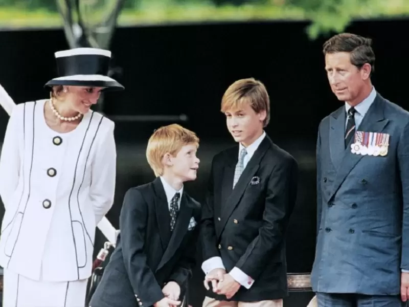 Princesa Diana y sus hijos