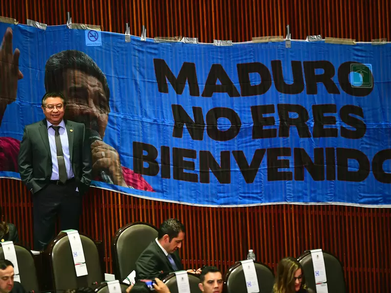 Protesta contra Maduro