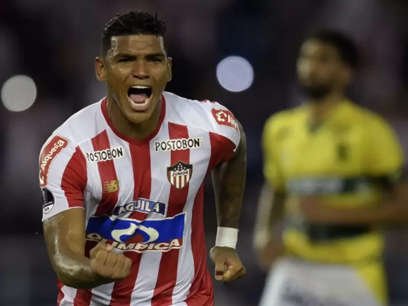 Rafael Pérez, defensor de junior de Barranquilla