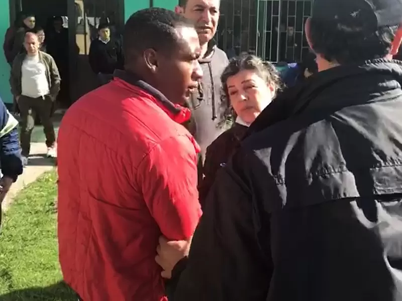 Captura de docente en 'El Redentor' Captura de docente en 'El Redentor'