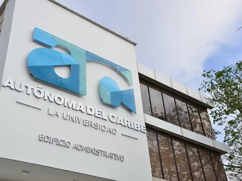 Fachada de la Universidad Autonóma del Caribe.