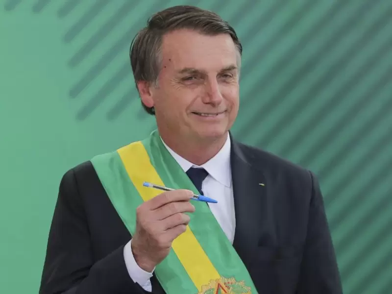 Jair Bolsonaro, presidente brasileño