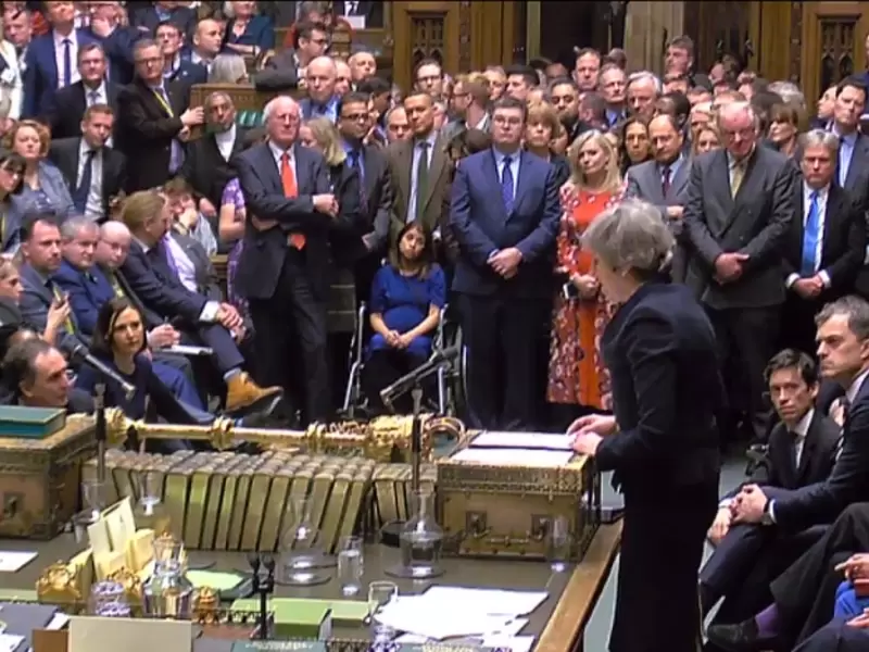 Theresa May.