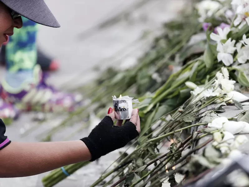 Homenaje a víctimas del atentado terrorista en la General Santander.