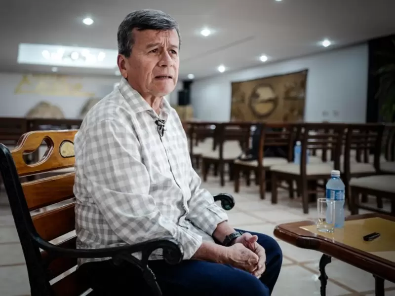 Pablo Beltrán, negociador del ELN, en La Habana