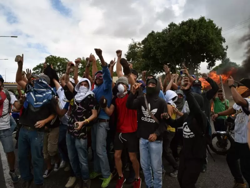 Protestas en Venezuela contra Nicolás Maduro
