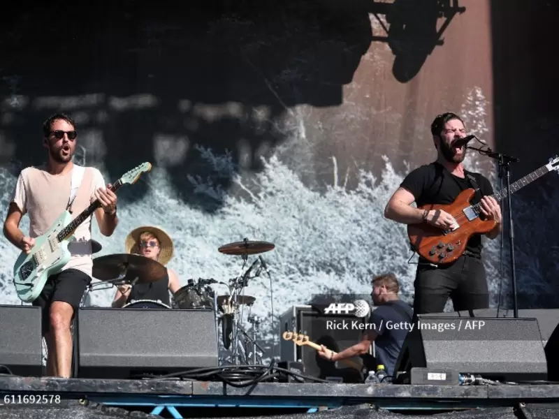 La banda Foals La banda Foals