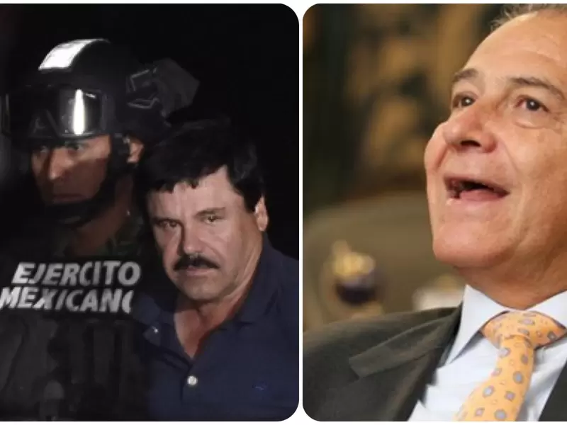 El 'Chapo' y el general Naranjo El 'Chapo' y el general Naranjo