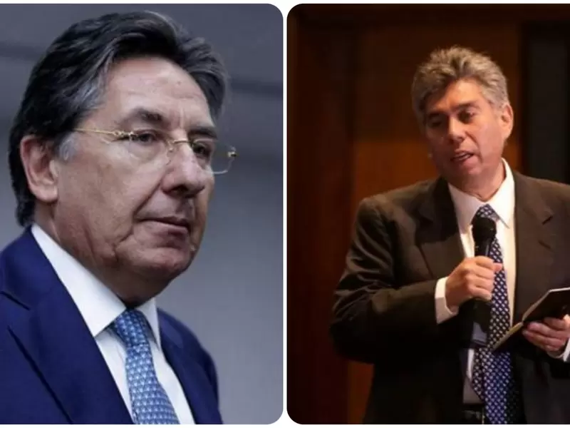 Néstor Humberto Martínez y Daniel Coronell Néstor Humberto Martínez y Daniel Coronell