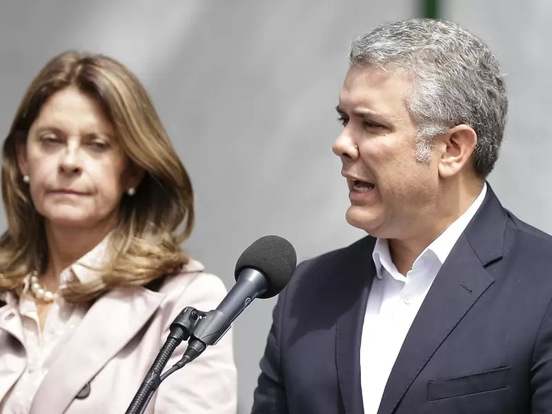 Iván Duque, presidente de Colombia Iván Duque, presidente de Colombia