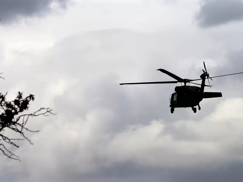 HELICOPTERO Imagen de ilustración