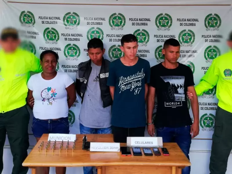 Cuatro capturados en Montelìbano