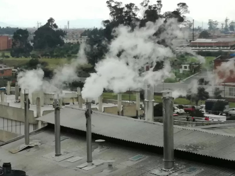 Contaminación en Bogotá