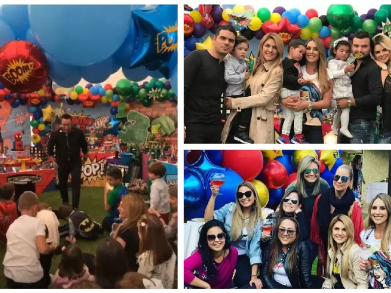 Cumpleaños Valentino, hijo de Carolina Soto