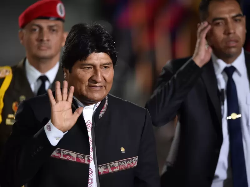 El presidente de Bolivia, Evo Morales, cumple 13 años al frente de su país.