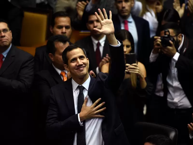 Juan Guaidó.