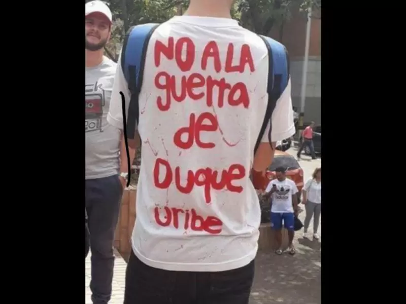 Manifestación en Medellín Manifestación en Medellín