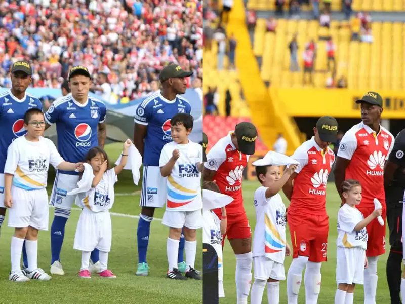 Millonarios y Santa Fé en El Campín
