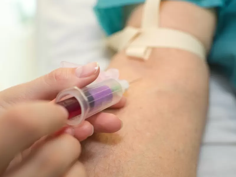 Donación sangre.