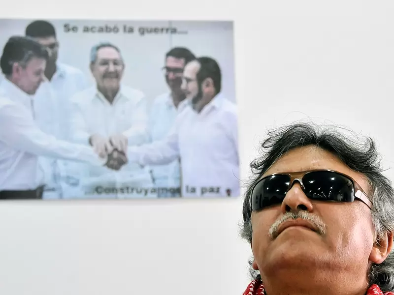 Jesús Santrich, integrante del partido Farc