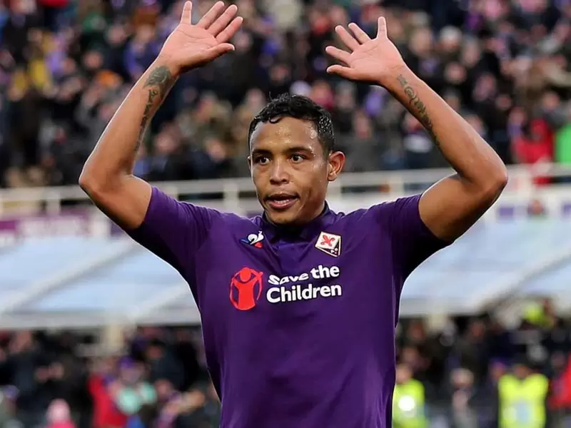 Luis Fernando Muriel, jugador colombiano que actúa en la Fiorentina