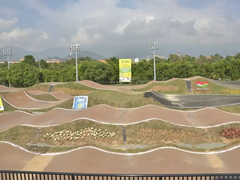Robo en la Pista BMX Mariana Pajón en Medellín.