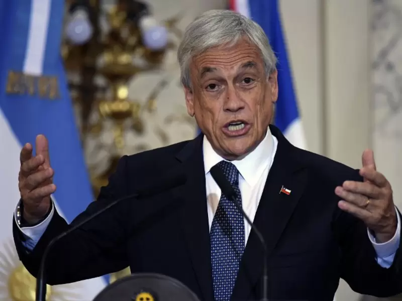 Sebastián Piñera, presidente de Chile.