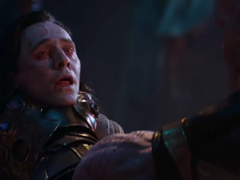 Loki y Thanos en Avengers: Infinity War
