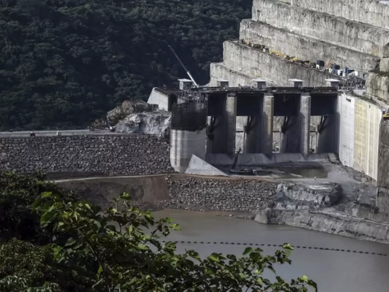 Proyecto hidroeléctrico Hidroituango, en Antioquia