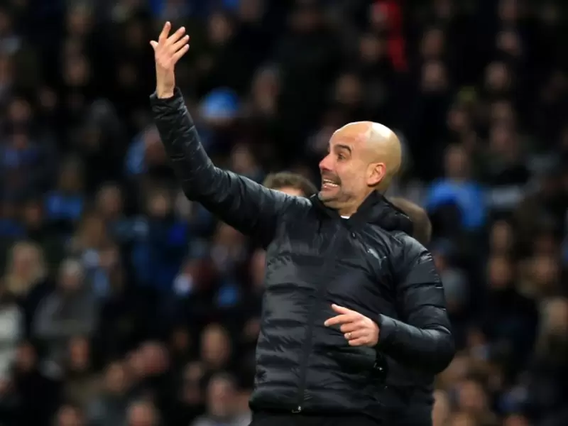 Pep Guardiola, técnico español en la Champions